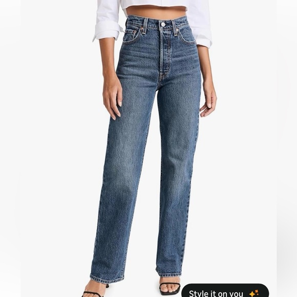 Levi's Denim - Levi's Ribcage full length jeans